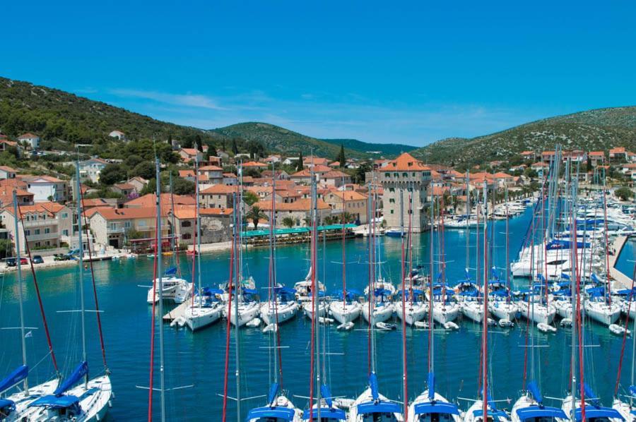 Sea View Apartment Sunrise Poljica & Blue Lagoon Rent A Boat 외부 사진